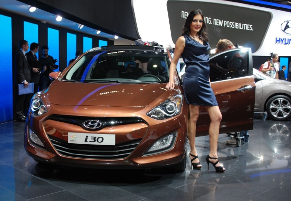 Prodloužená verze nového modelu Hyundai i30 z továrny v moravských Nošovicích.